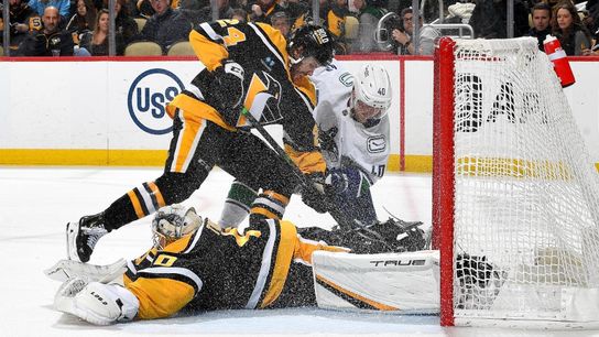 Tokarski 'made big save after big save' to bail out DeSmith taken at PPG Paints Arena (Penguins)